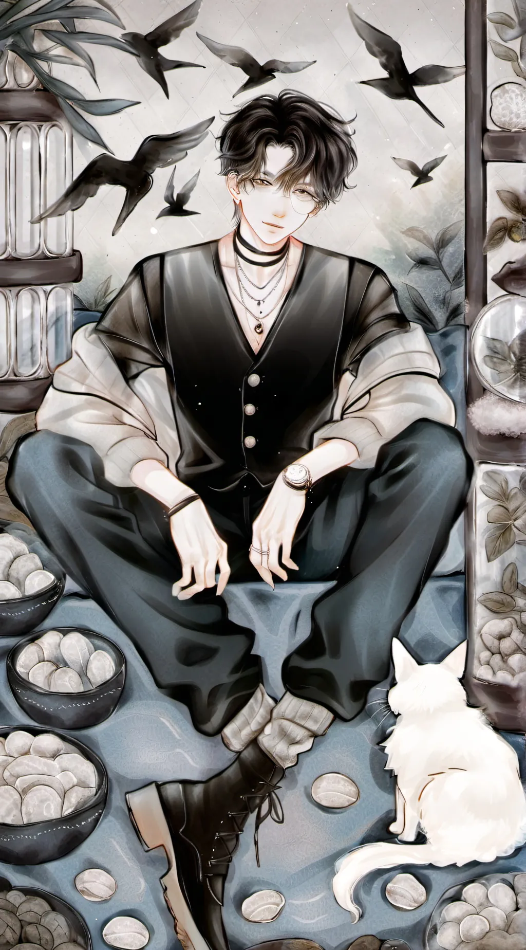 ai character: Alex background