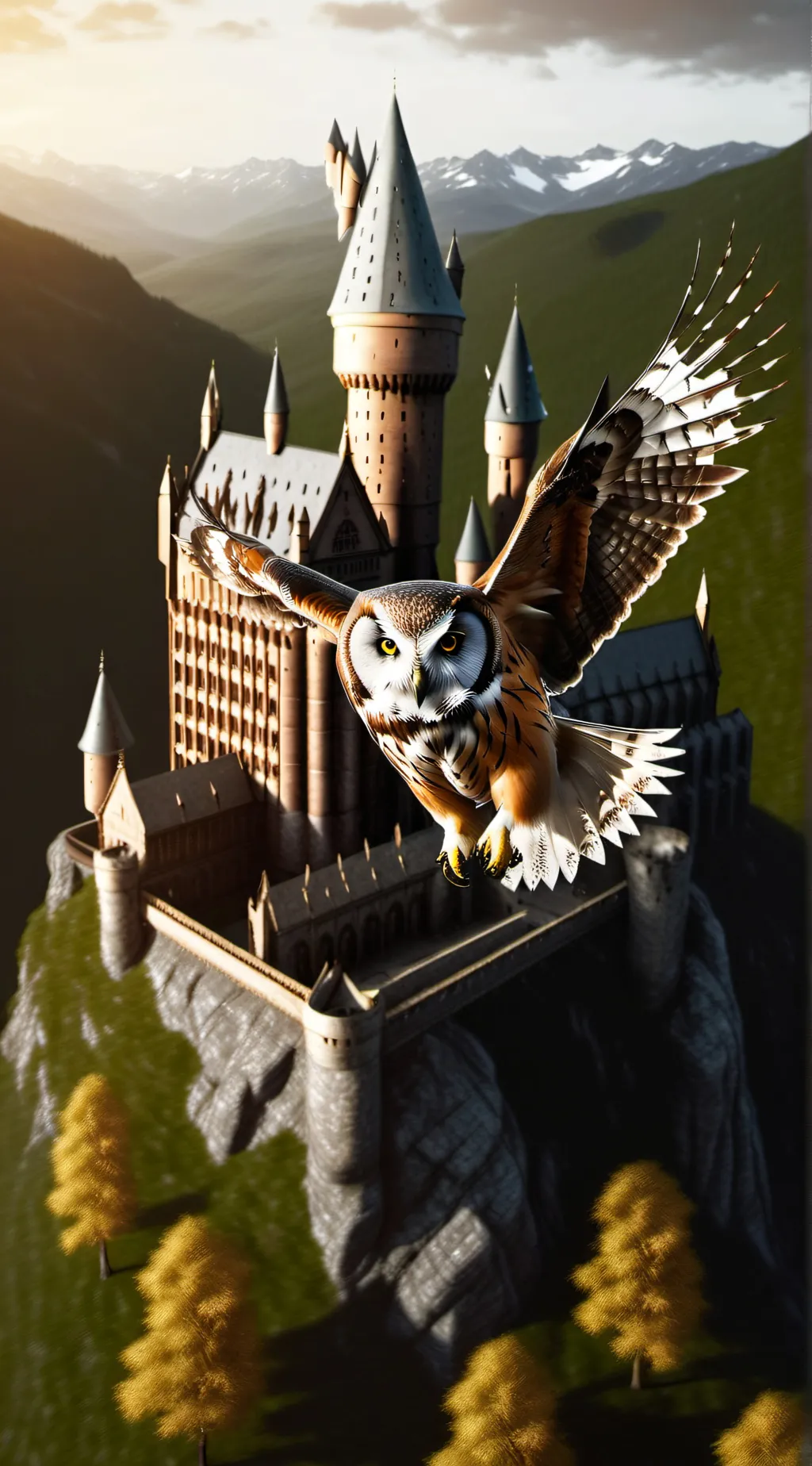 ai character: 🎀Hogwarts🎀 background