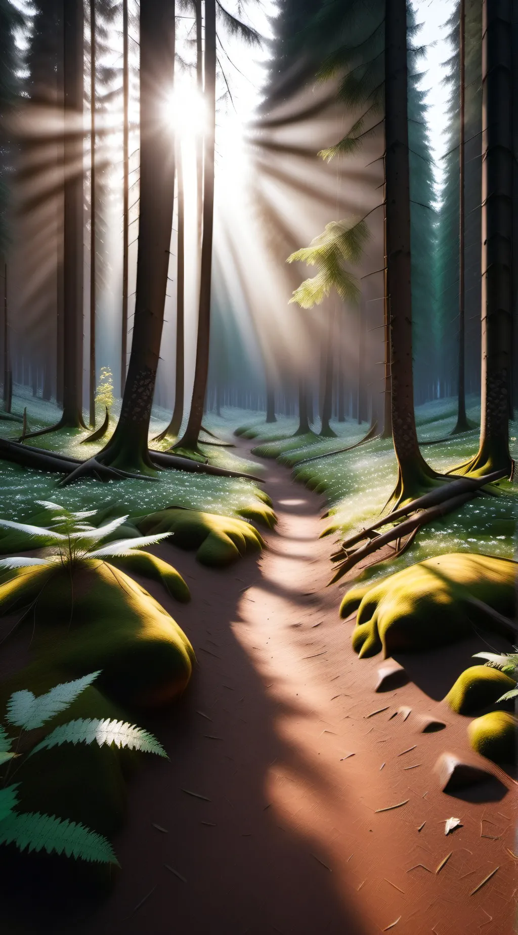 ai character: Forest background