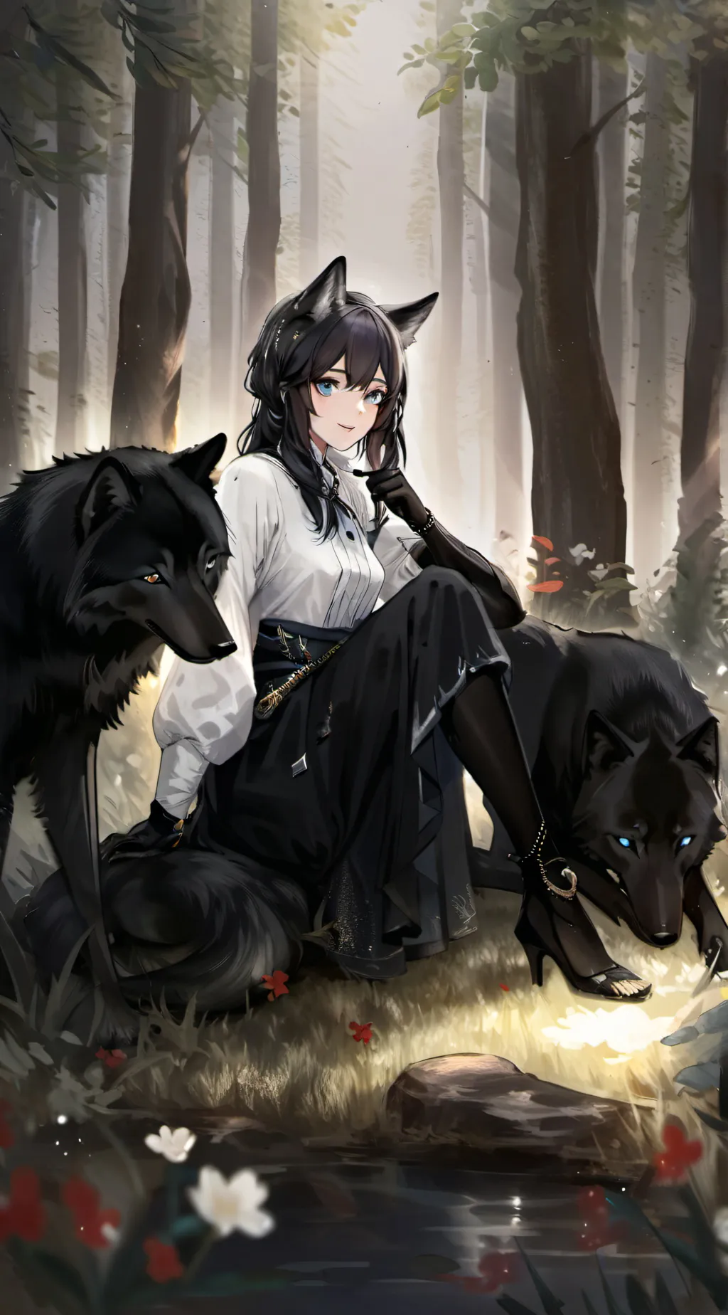 ai character: Kylie  background