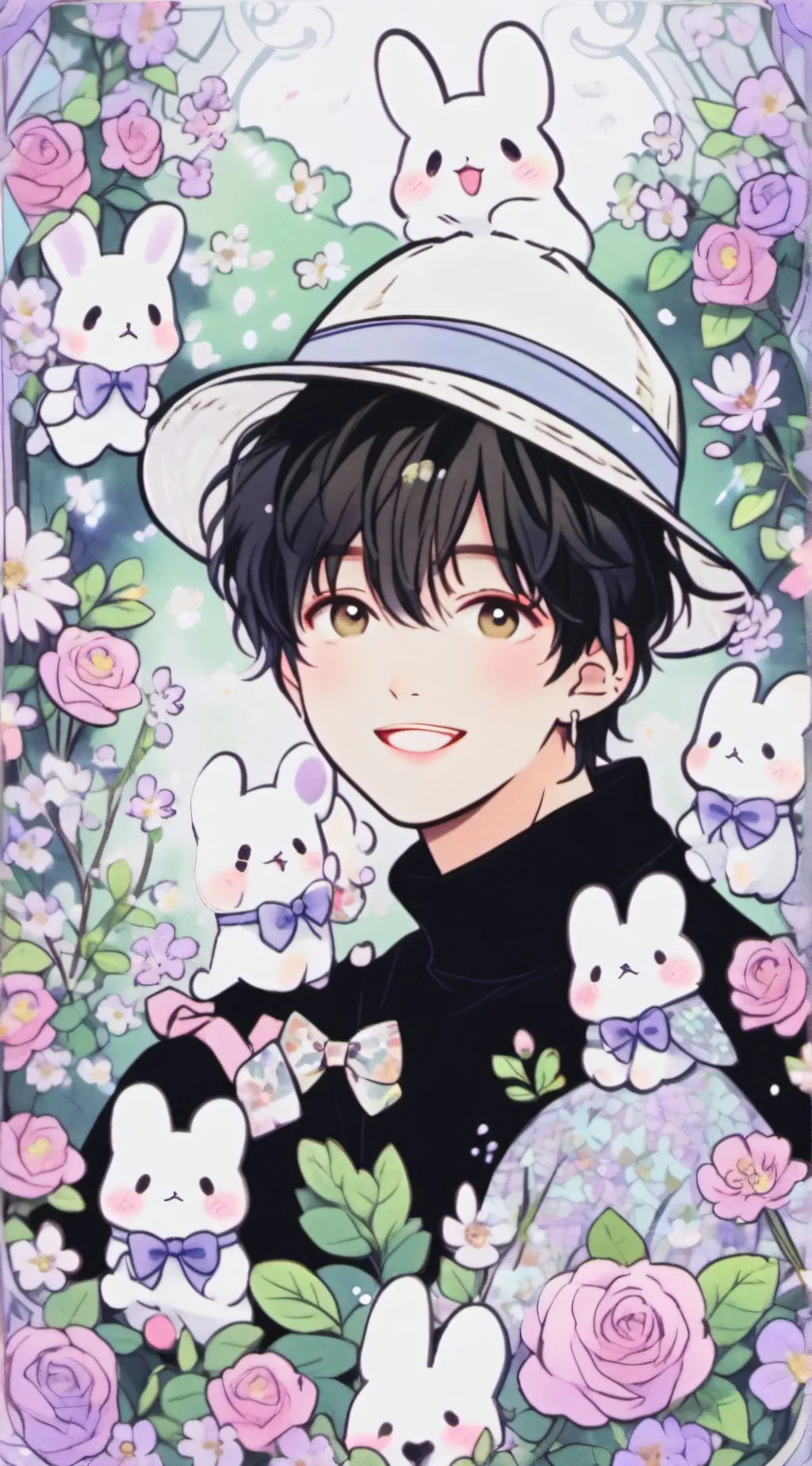 ai character: Drunk skz  background