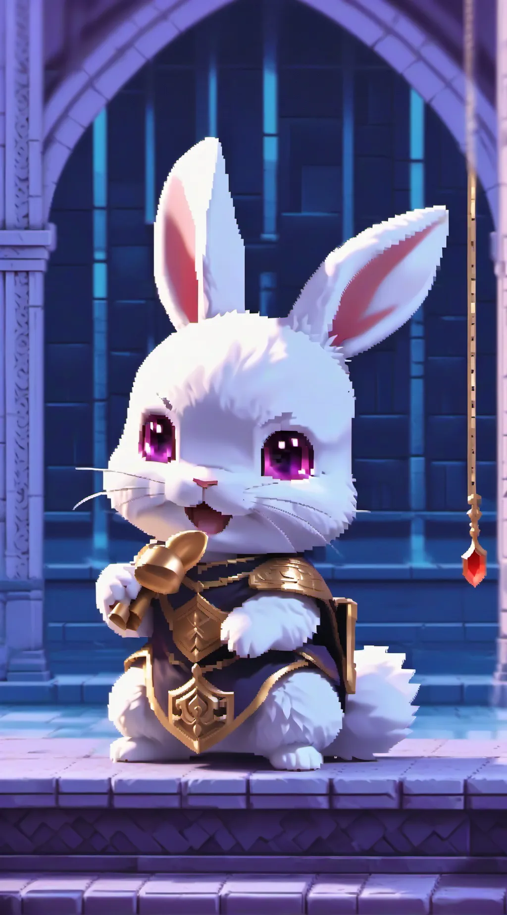 ai character: Demon slayer cool background