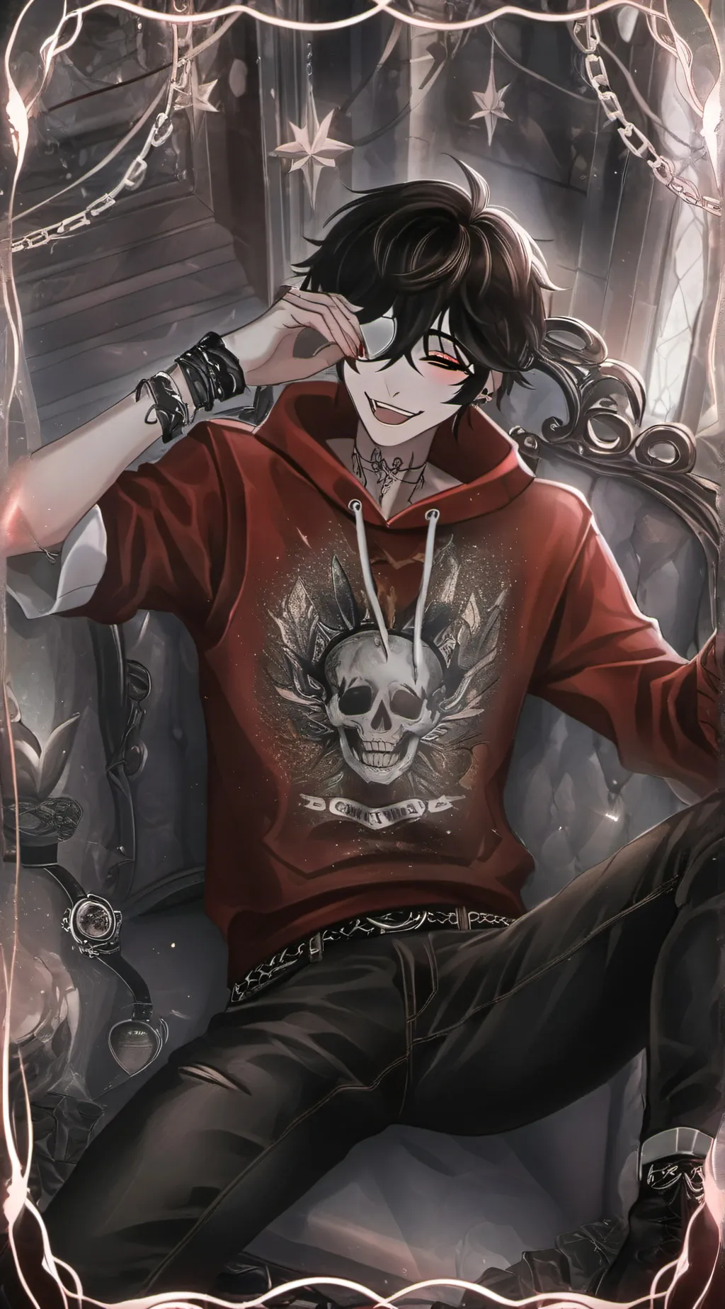 ai character: Zay background