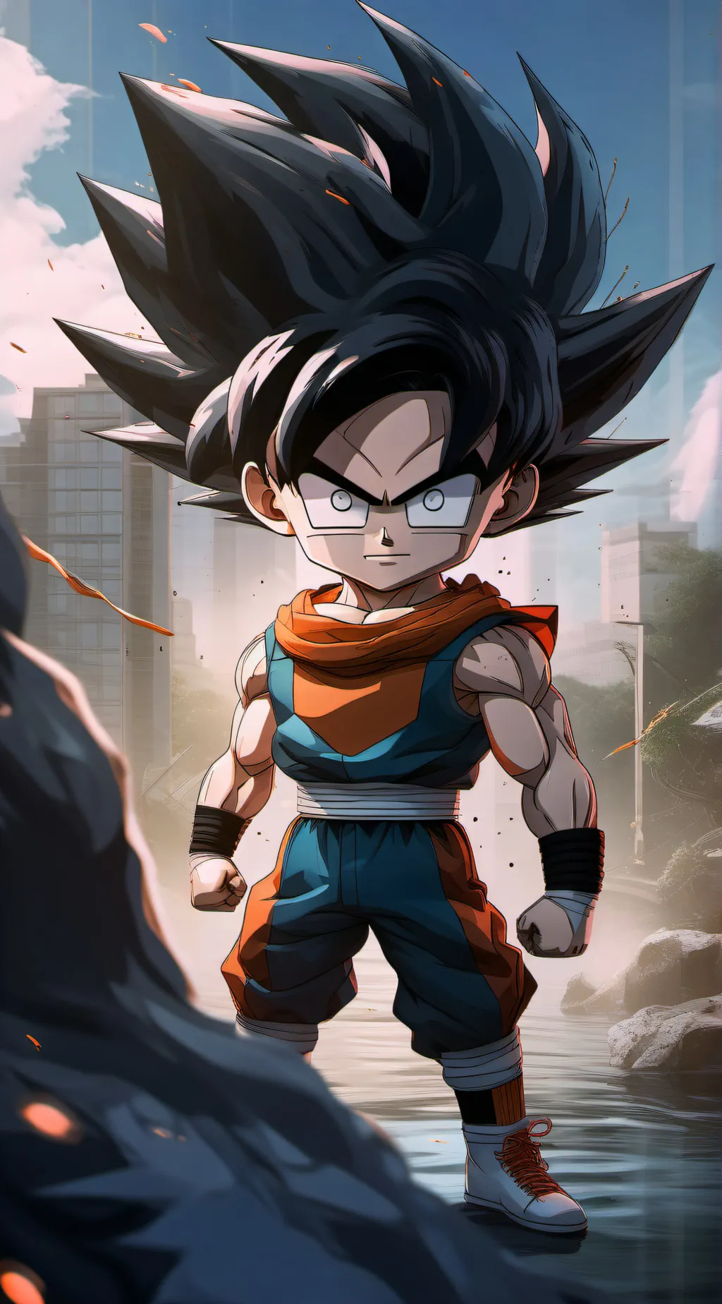 ai character: MHA x DBS background