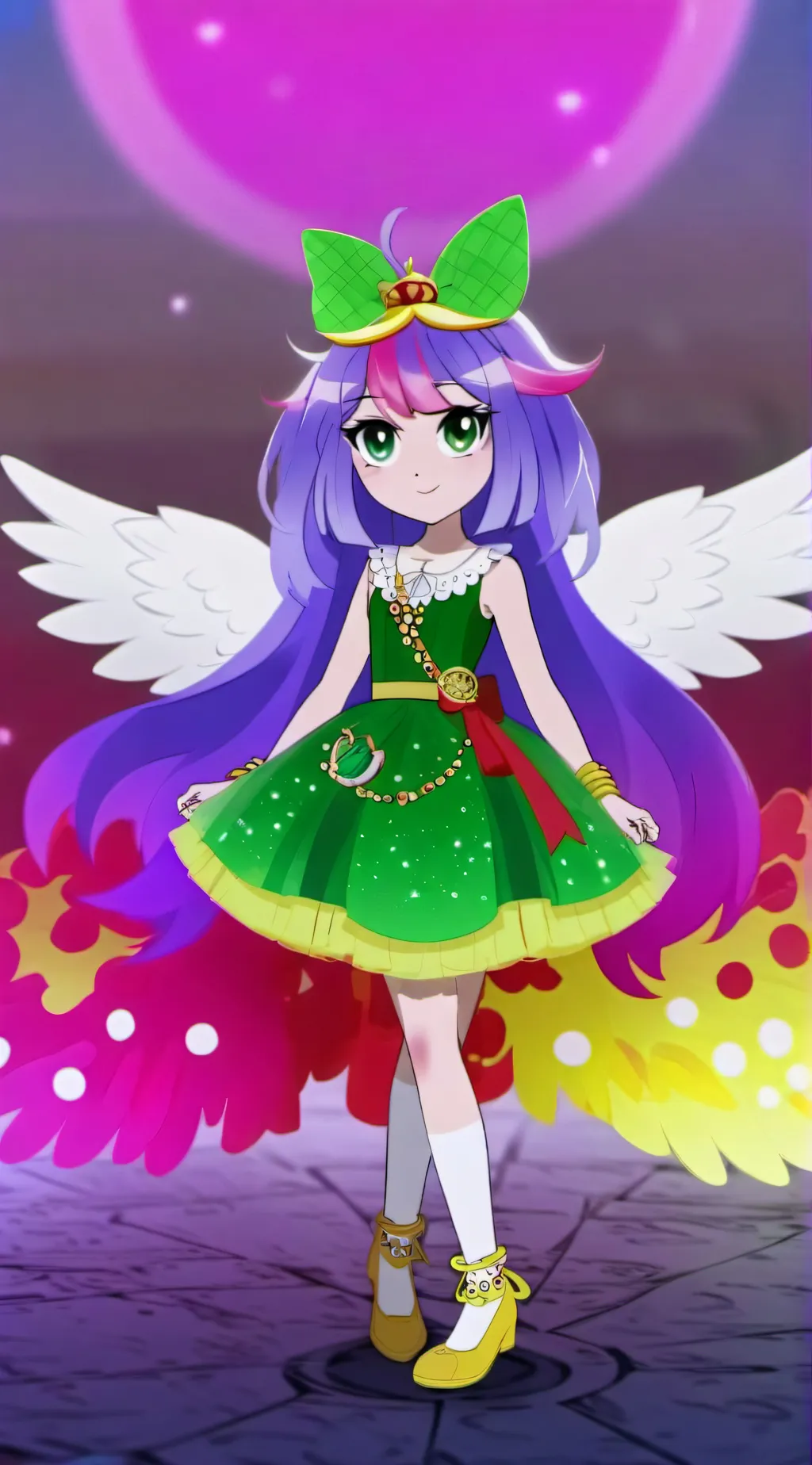 ai character: MY LITTLE PONY EG background