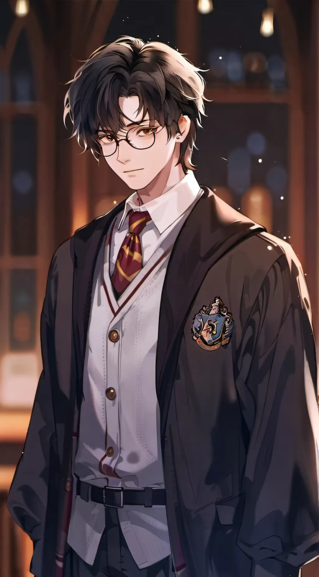 ai character: Drarry  background