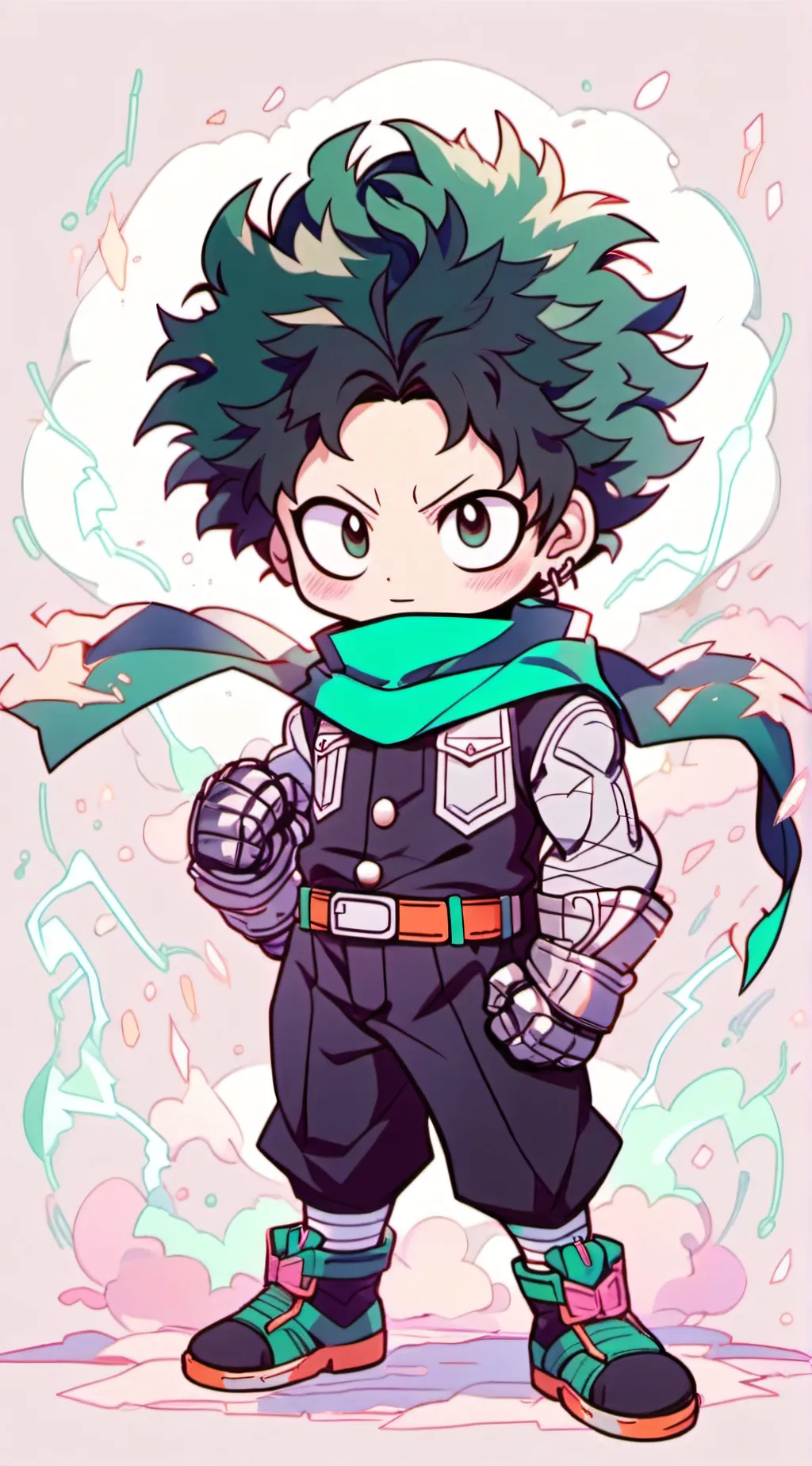ai character: villian deku background