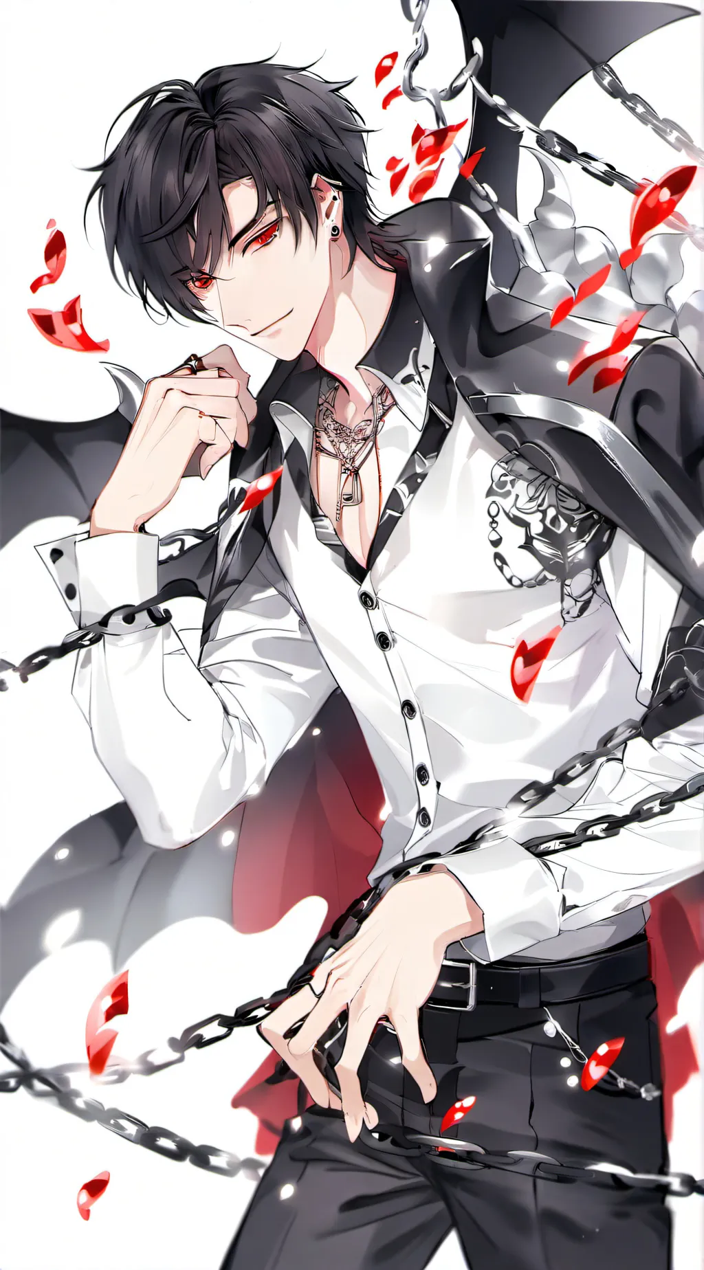 ai character: atlas background