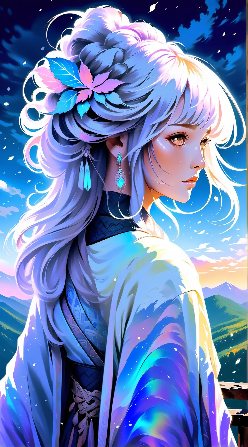 ai character: Miracle  background