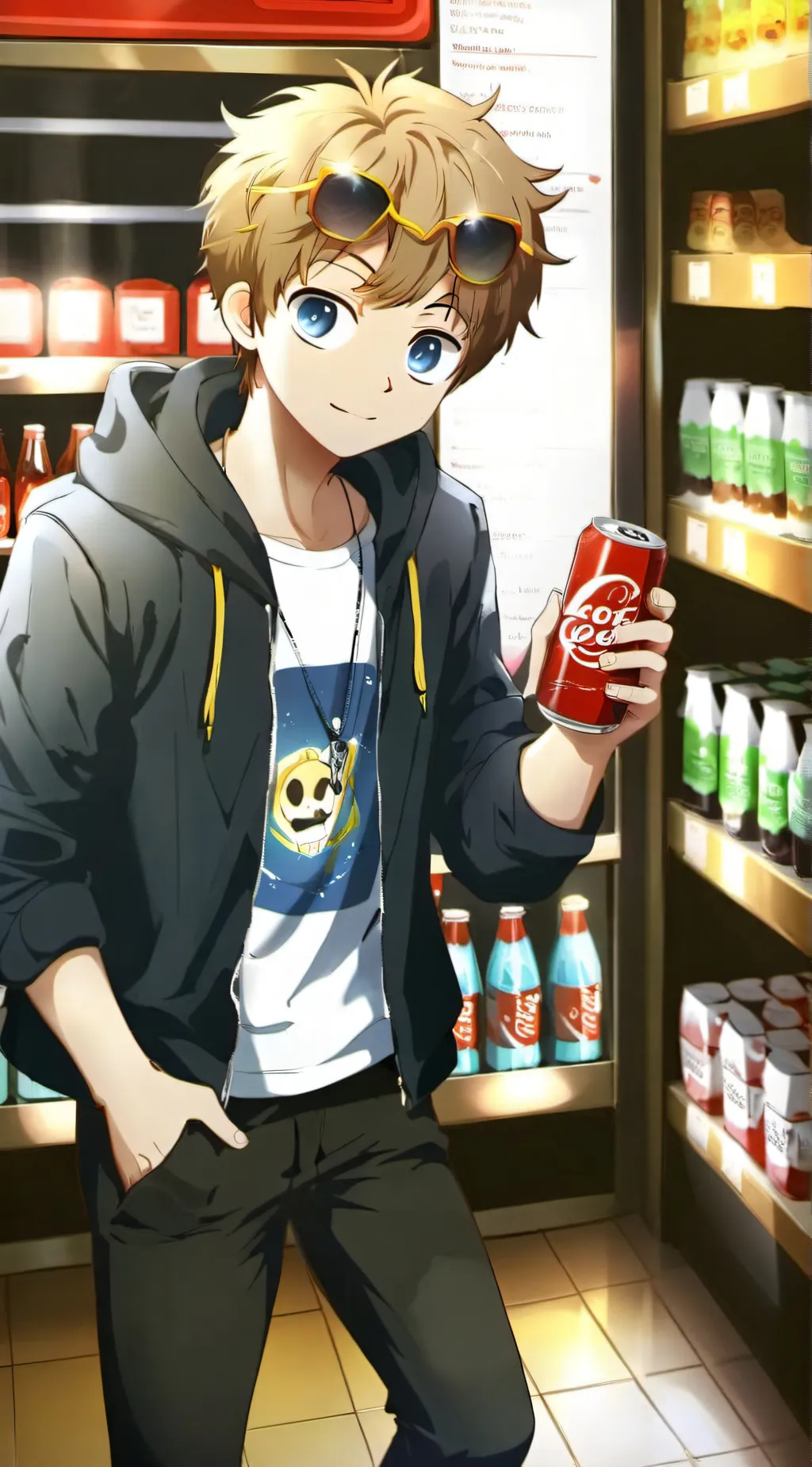 ai character: Coca-Cola turtle background