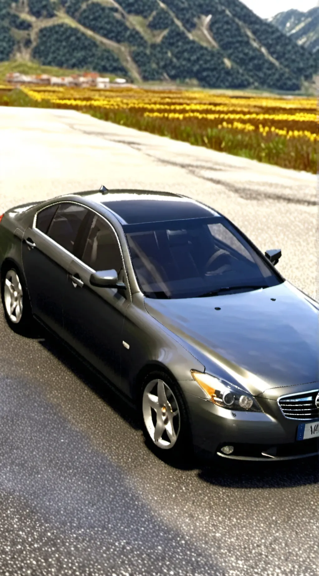 ai character: sus car background