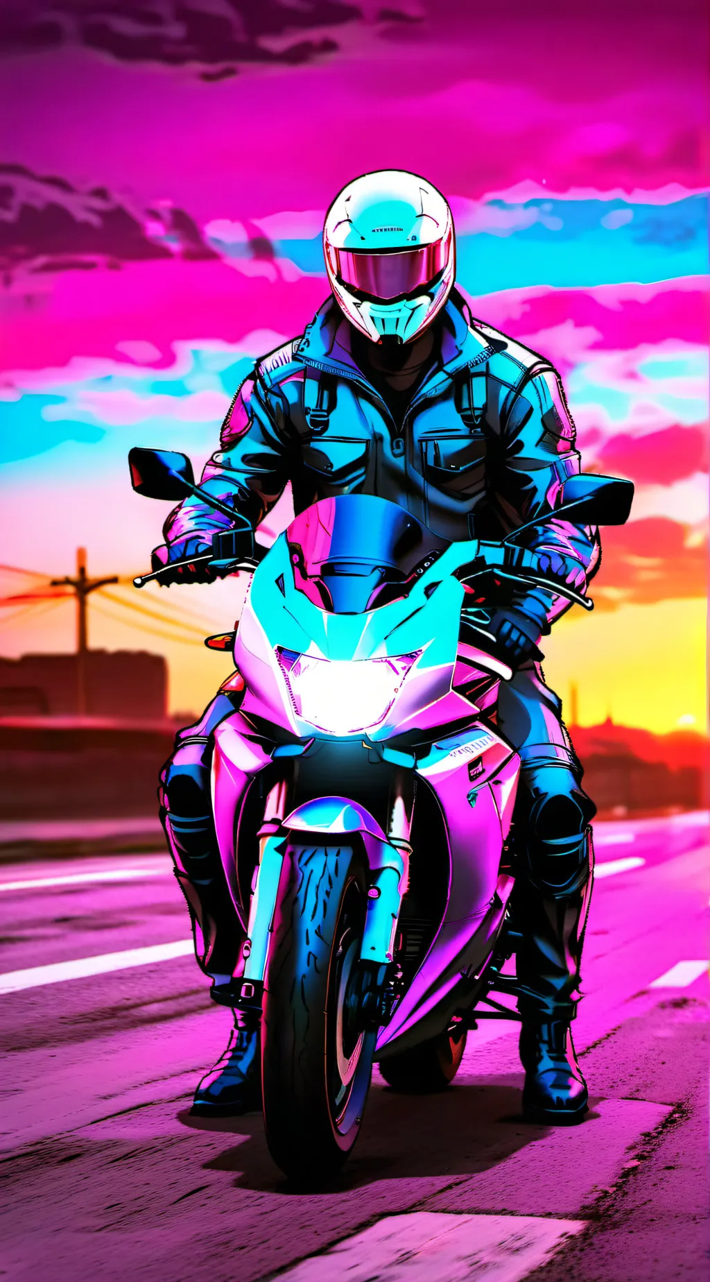 Talkie AI - Chat with ‘Biker’