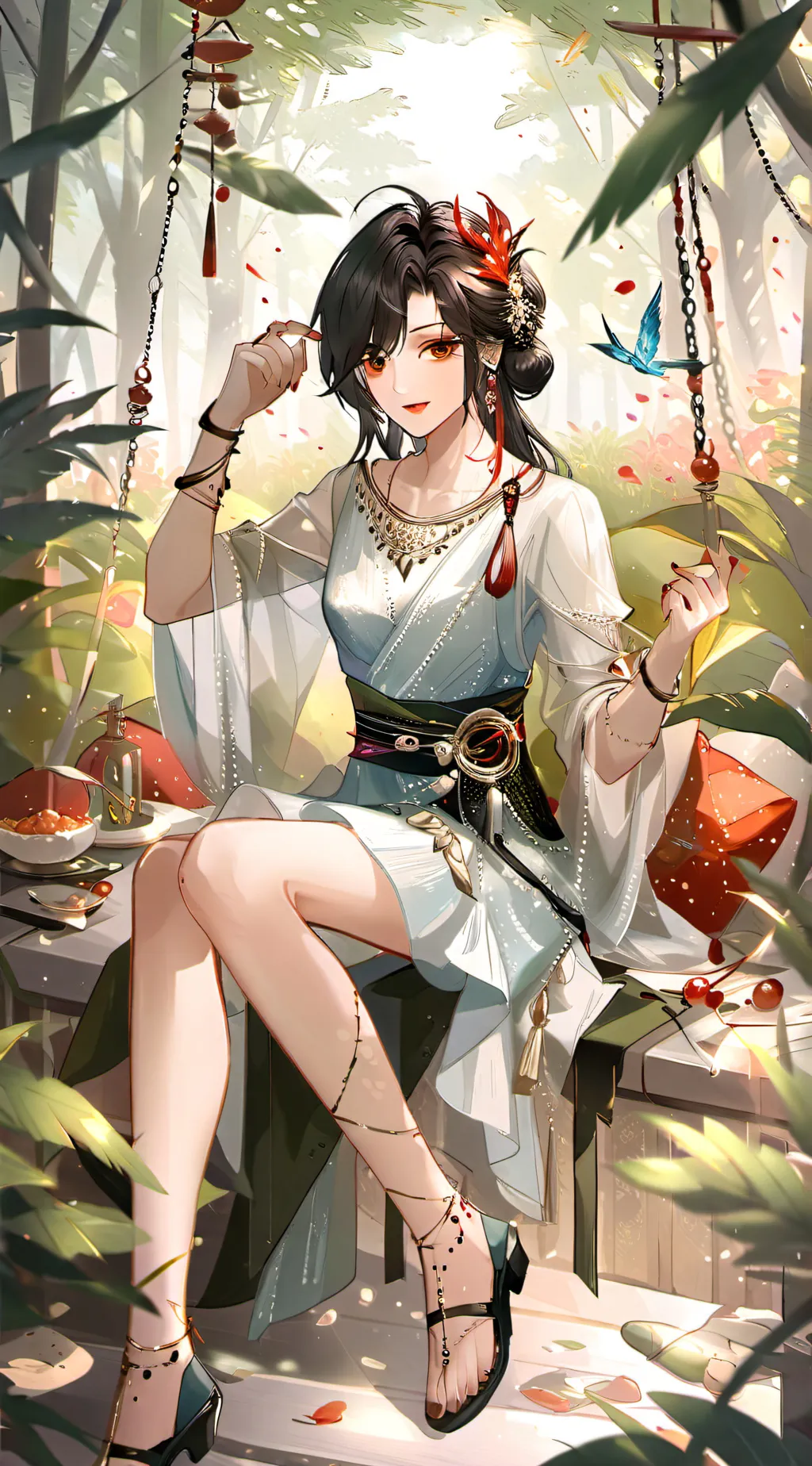 ai character: Sarah background