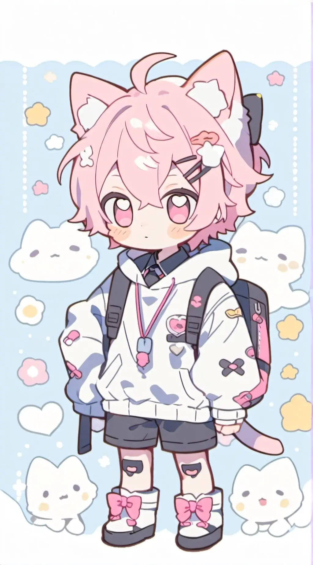ai character: Berry background