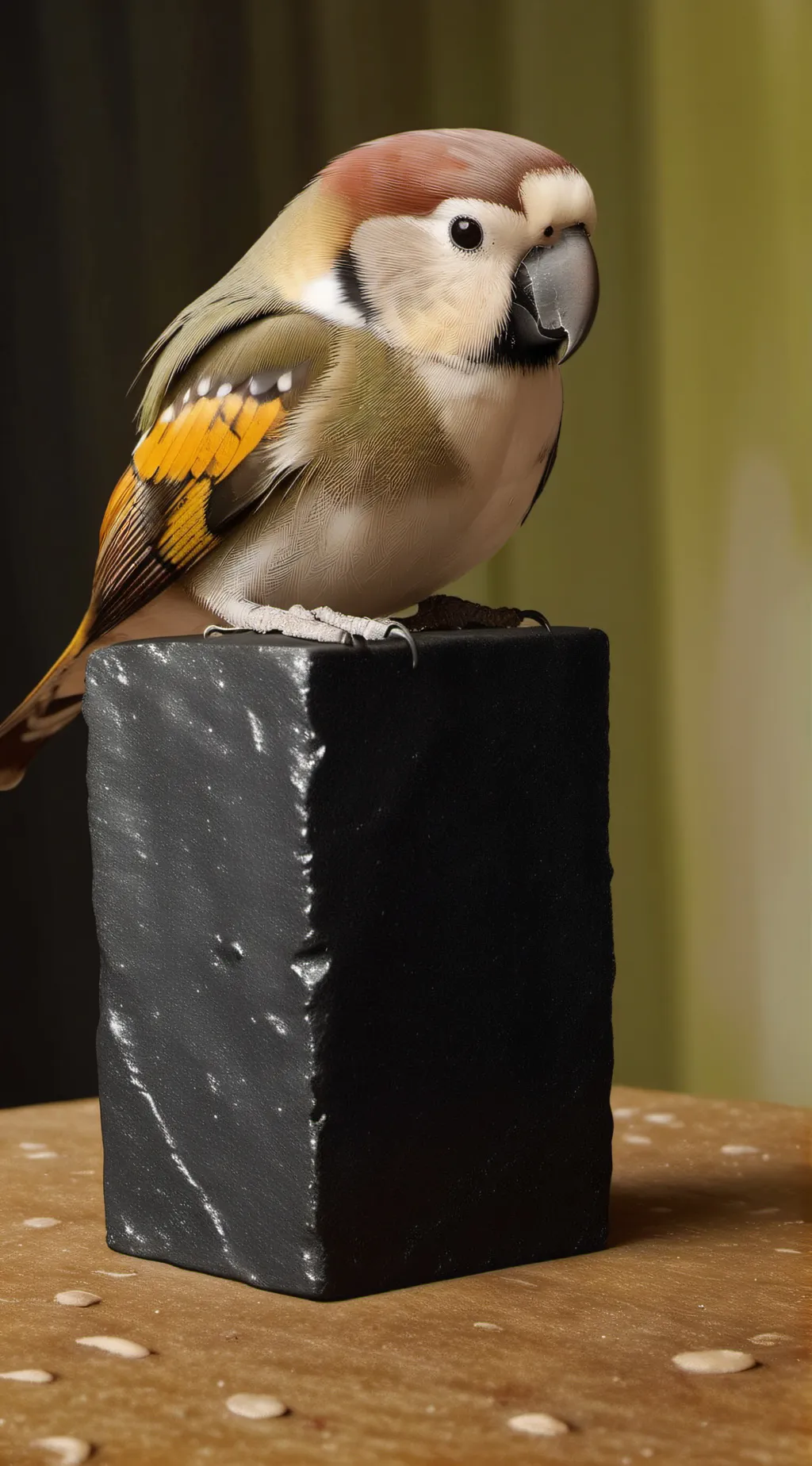 ai character: I am a bird background