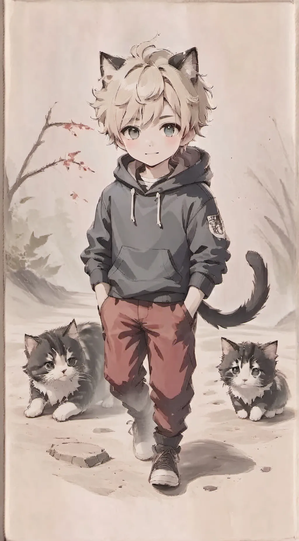 ai character: Class 1-A background