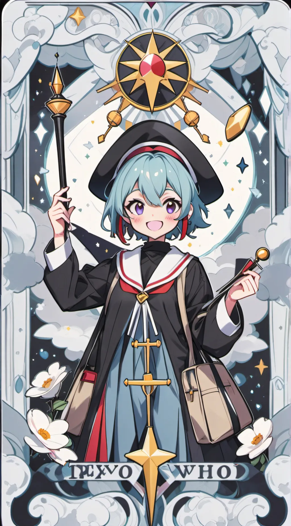 ai character: class 1A new teach background