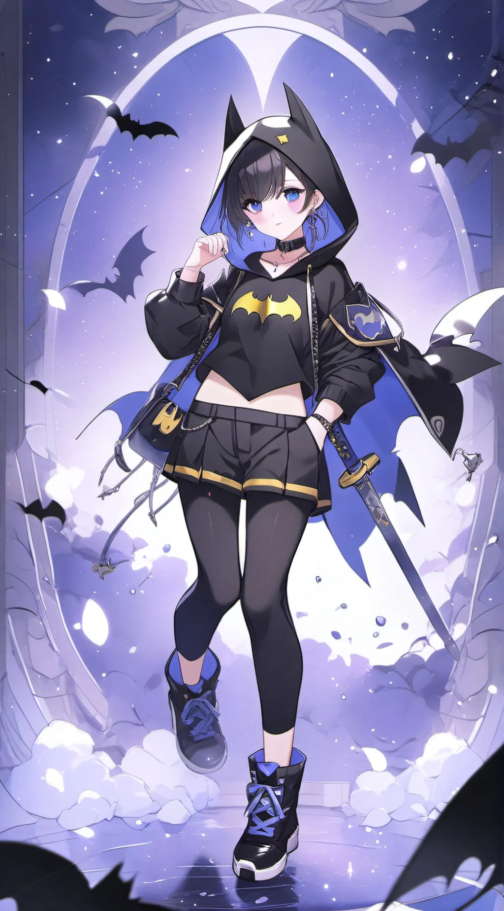 ai character: DC Comics background