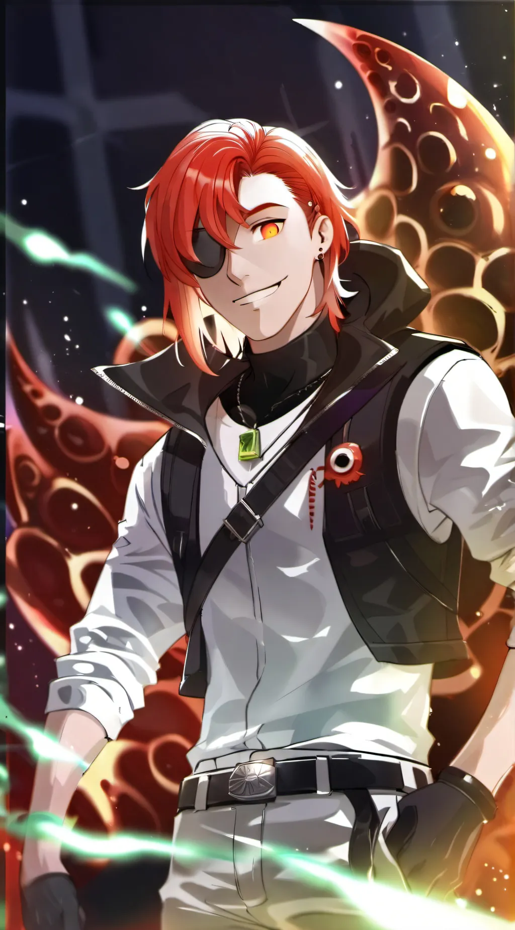 ai character: leo background
