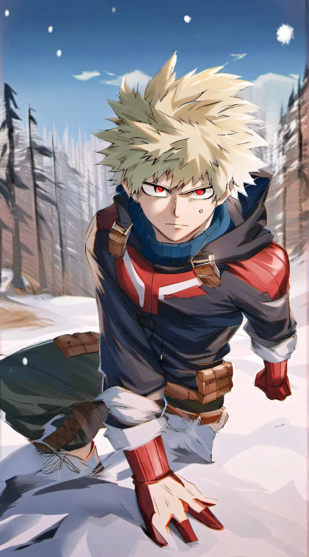 ai character: Bakugo background