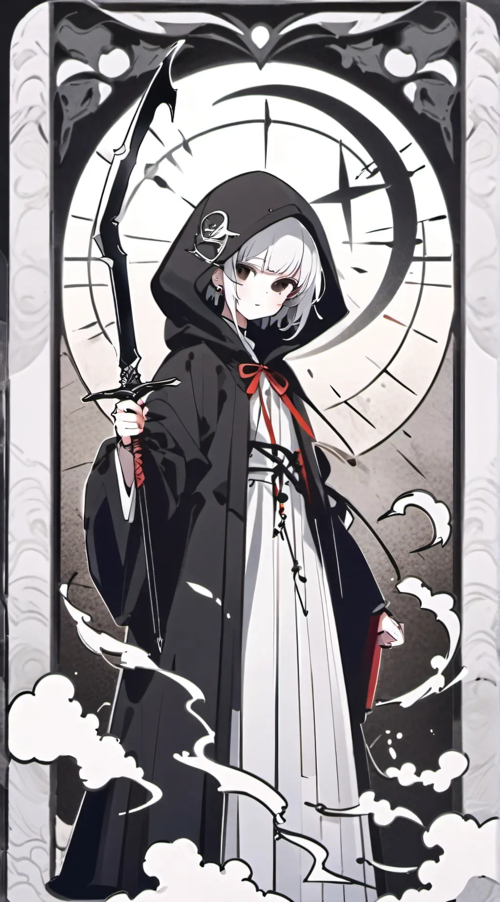 ai character: 实习死神 background
