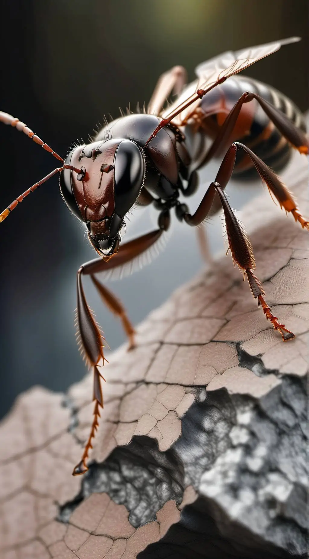 ai character: Ant background