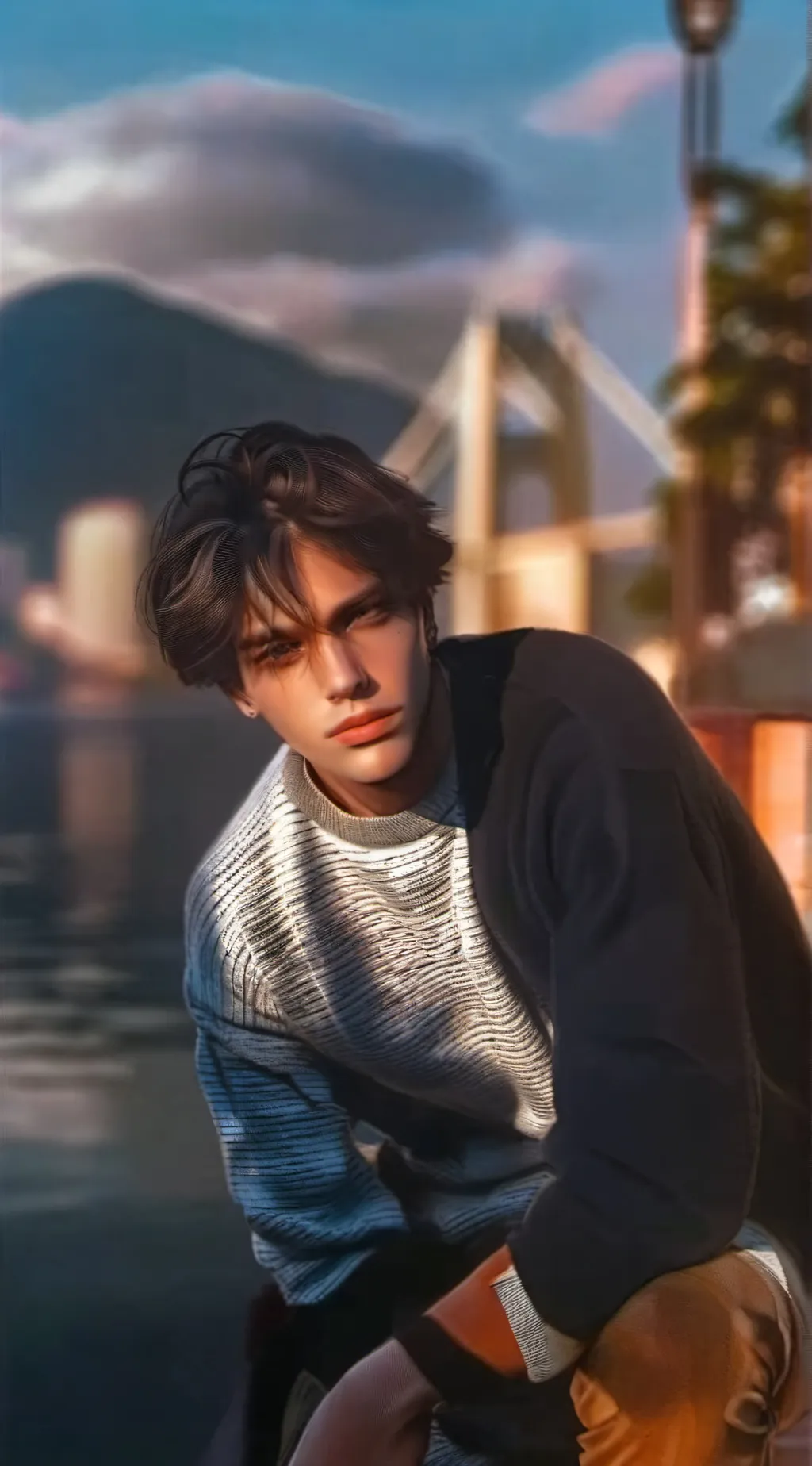 ai character: Kyle background