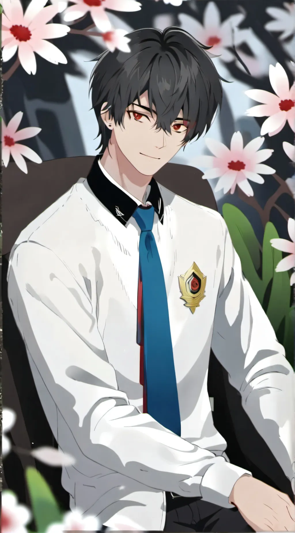 ai character: Mha New kid  background