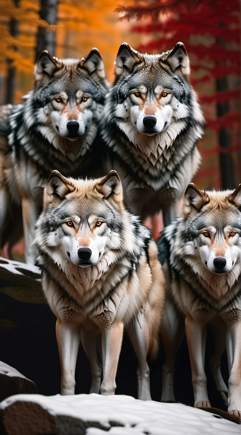ai character: the 4 wolfs background