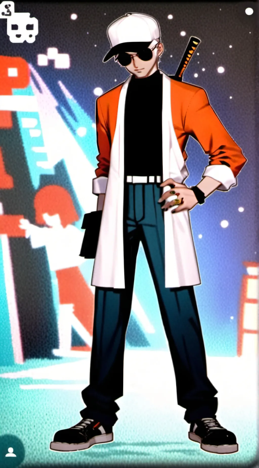 ai character: Alex  background