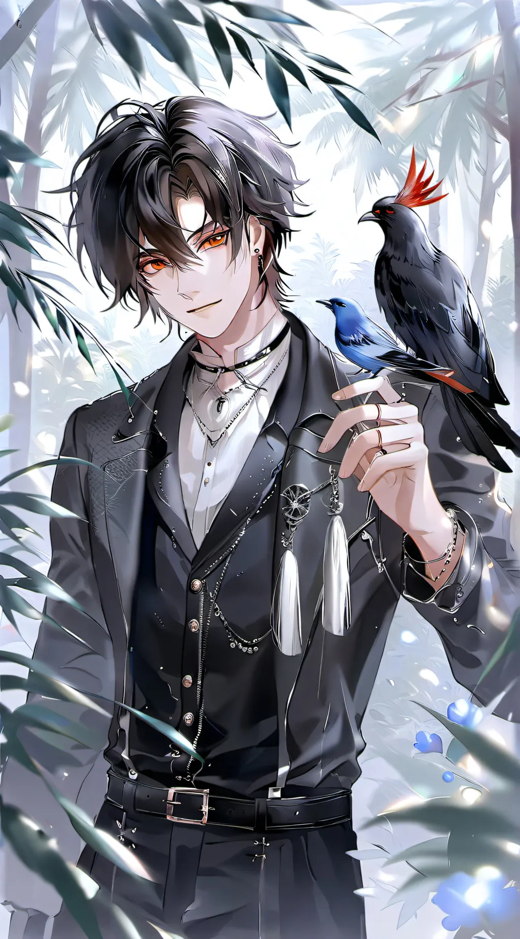 ai character: Zach  background
