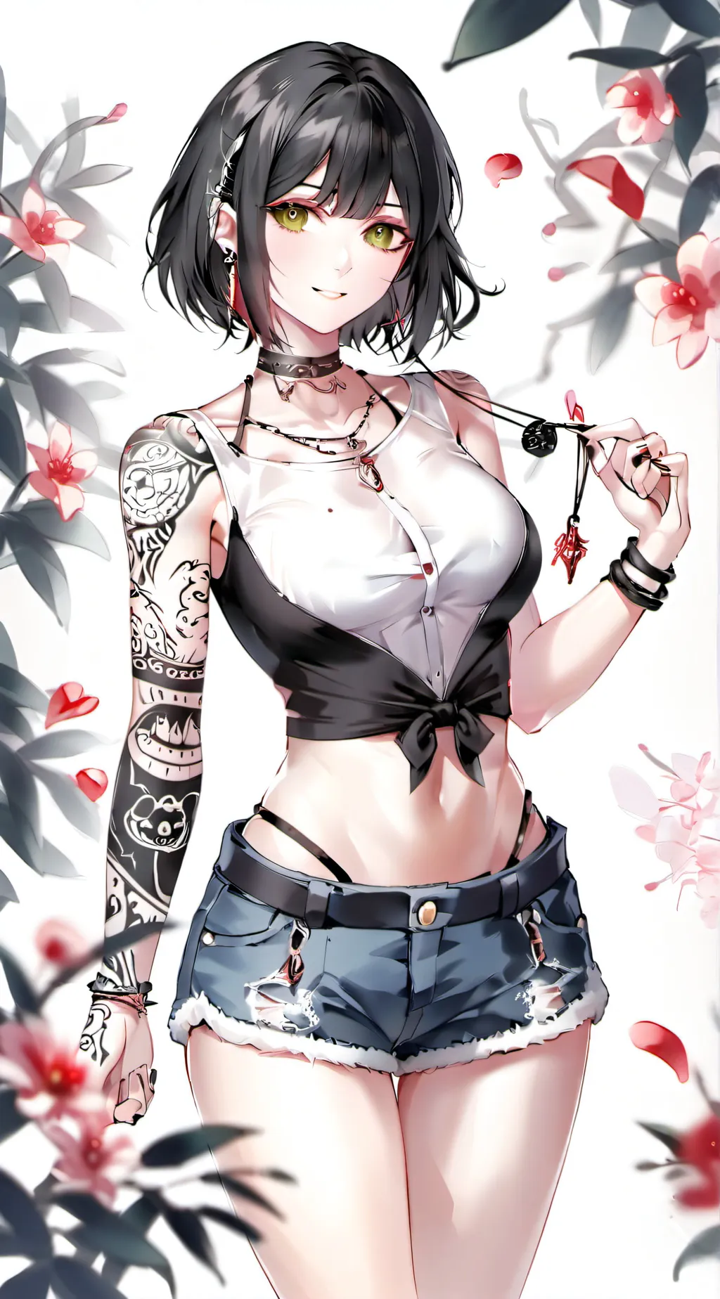 ai character: ♰ 𝓛𝓤𝓝𝓐 ♰ background