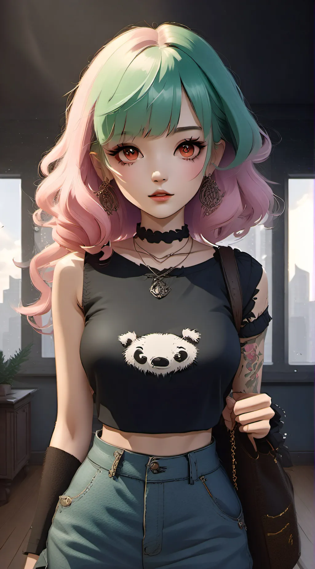 ai character: mitseri background