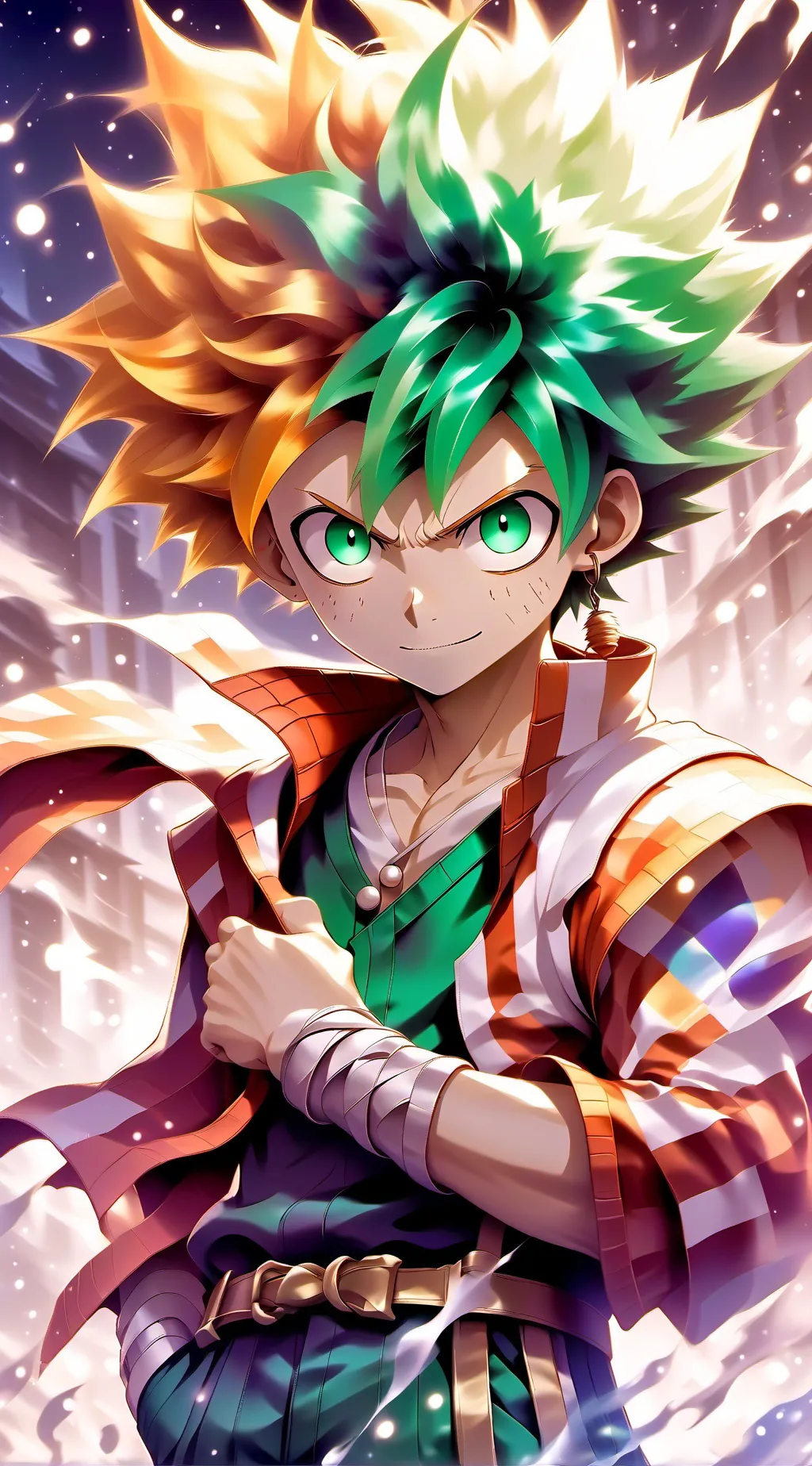 ai character: Mha episode 2 background