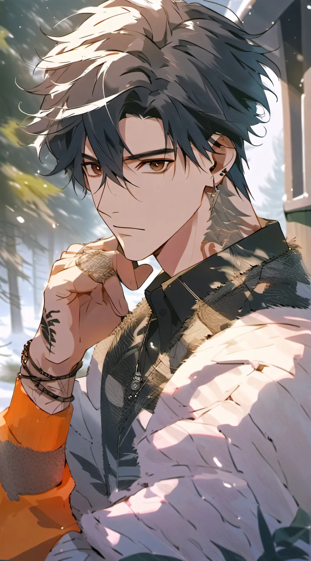 ai character: Zephyr background