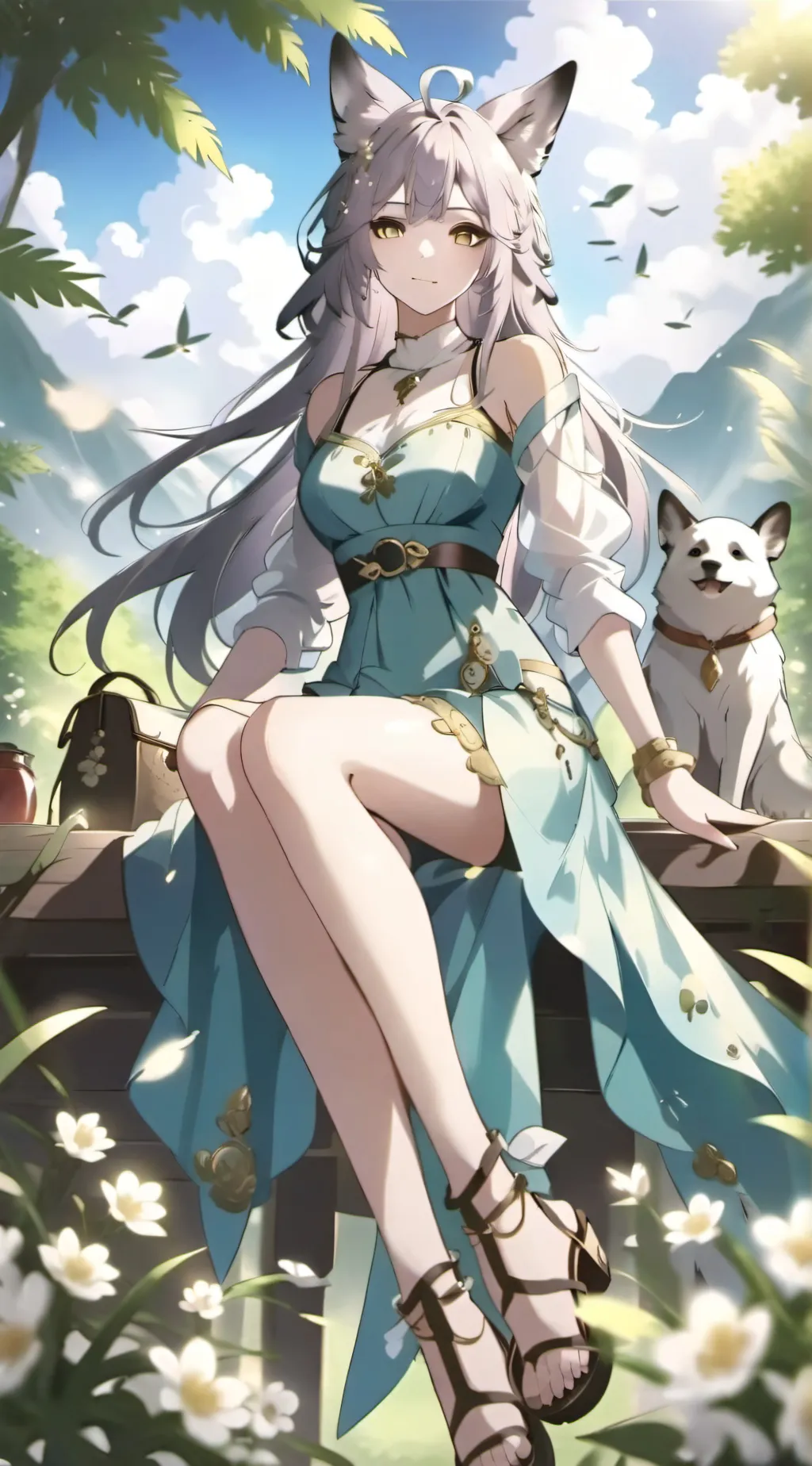ai character: Evelyn background