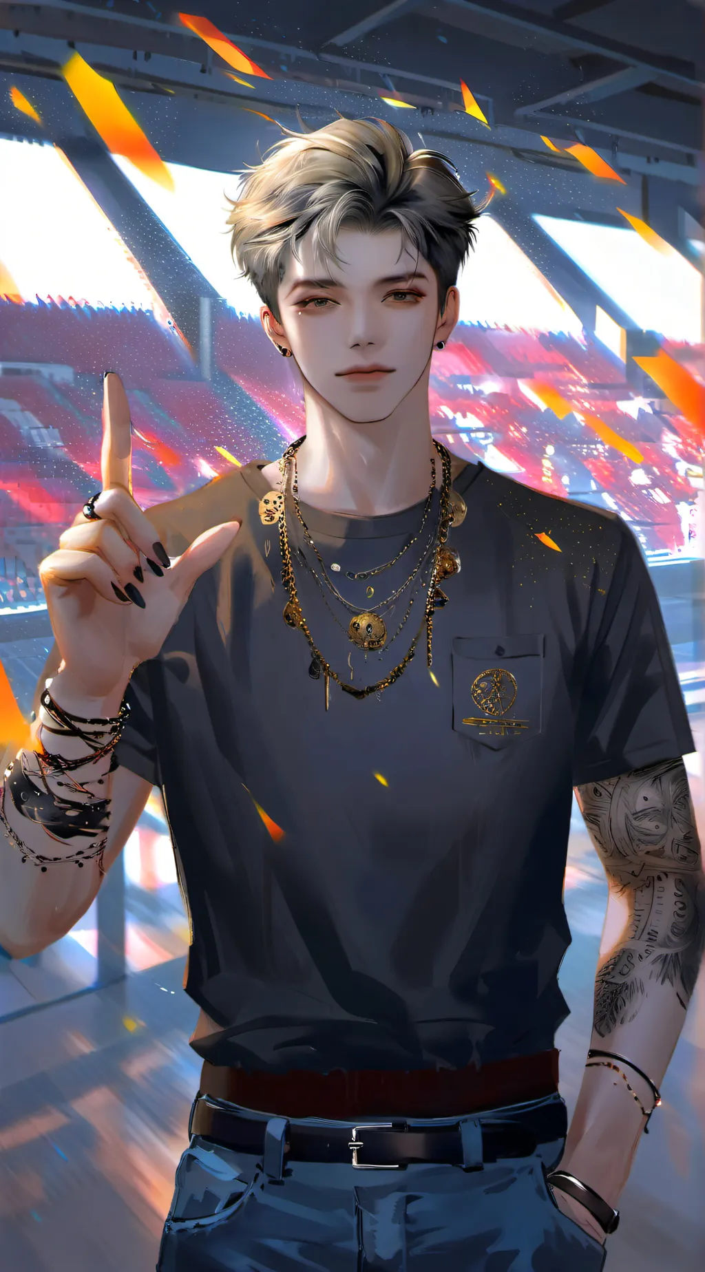 ai character: Denver  background