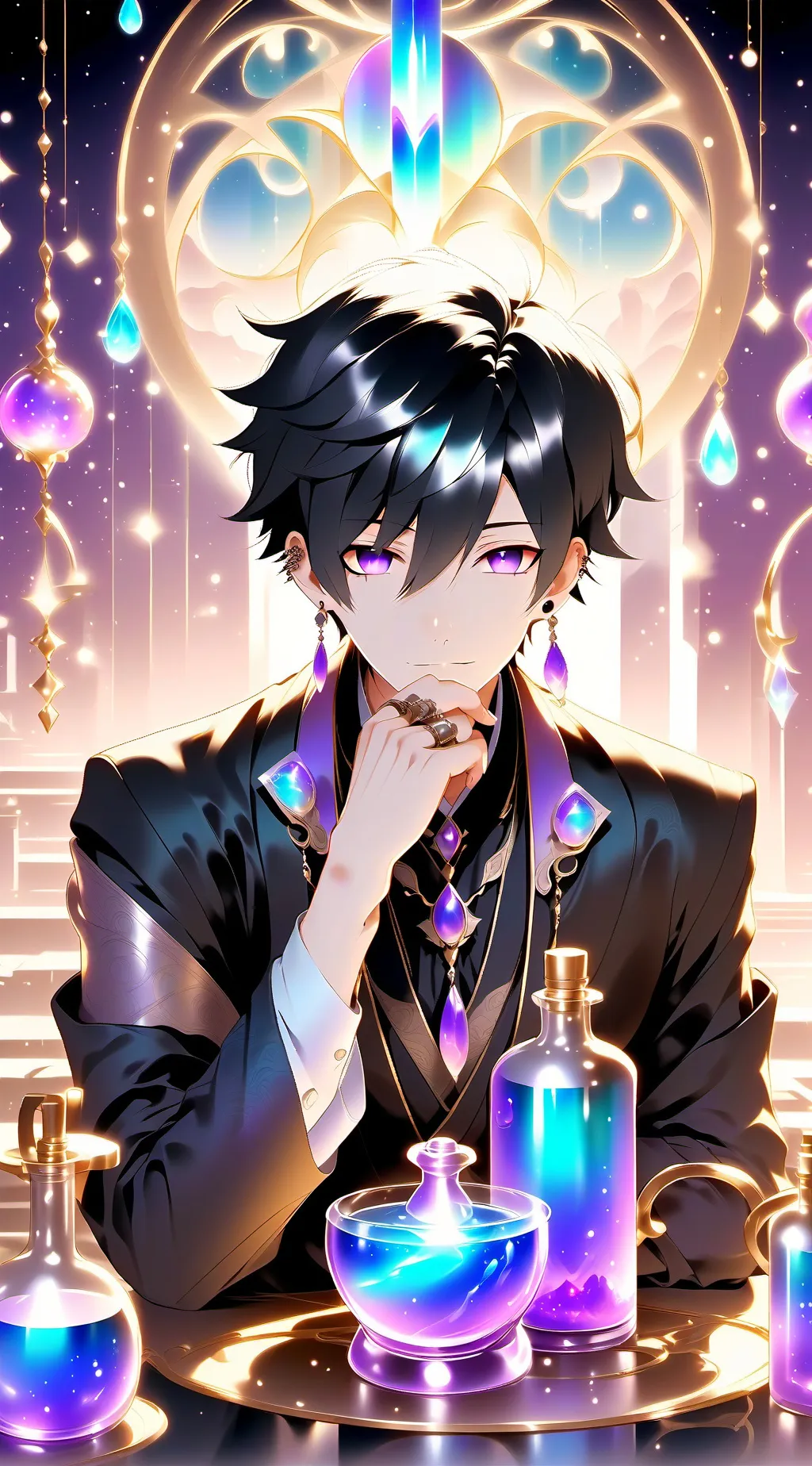 ai character: Lyam background
