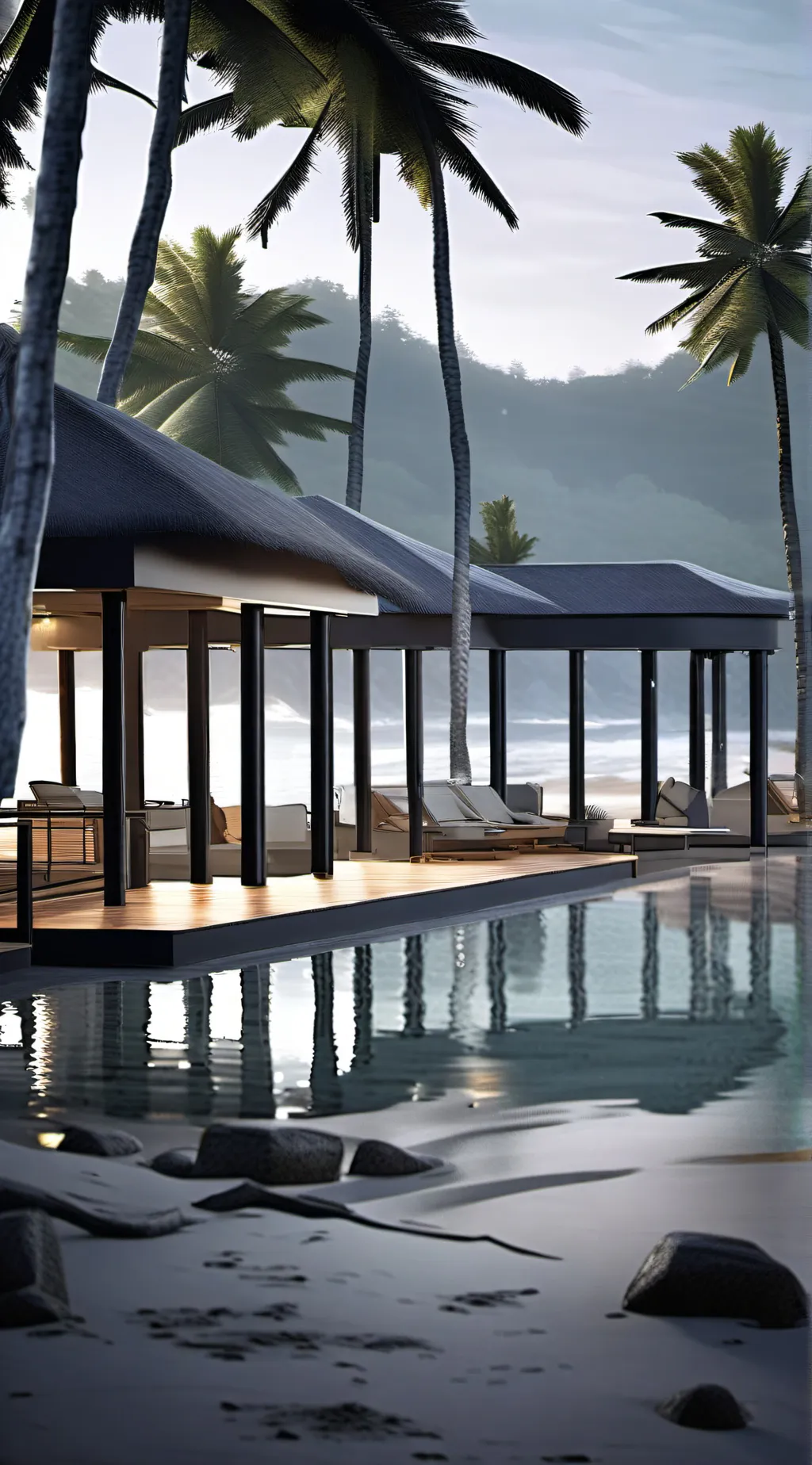 ai character: resort!  background