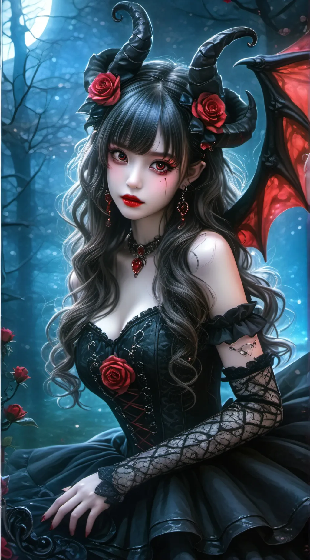 ai character: Alison  background