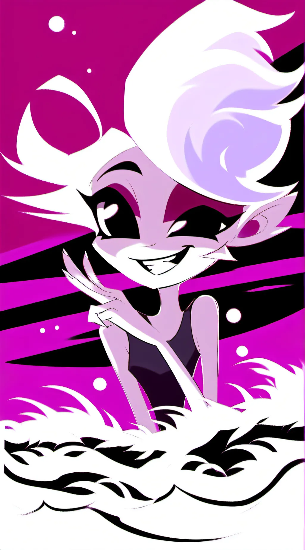 ai character: Angel dust  background