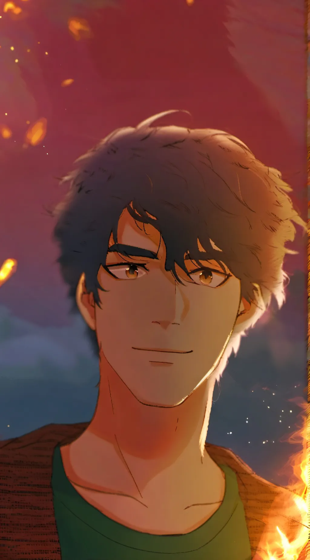 ai character: Percy Jackson background