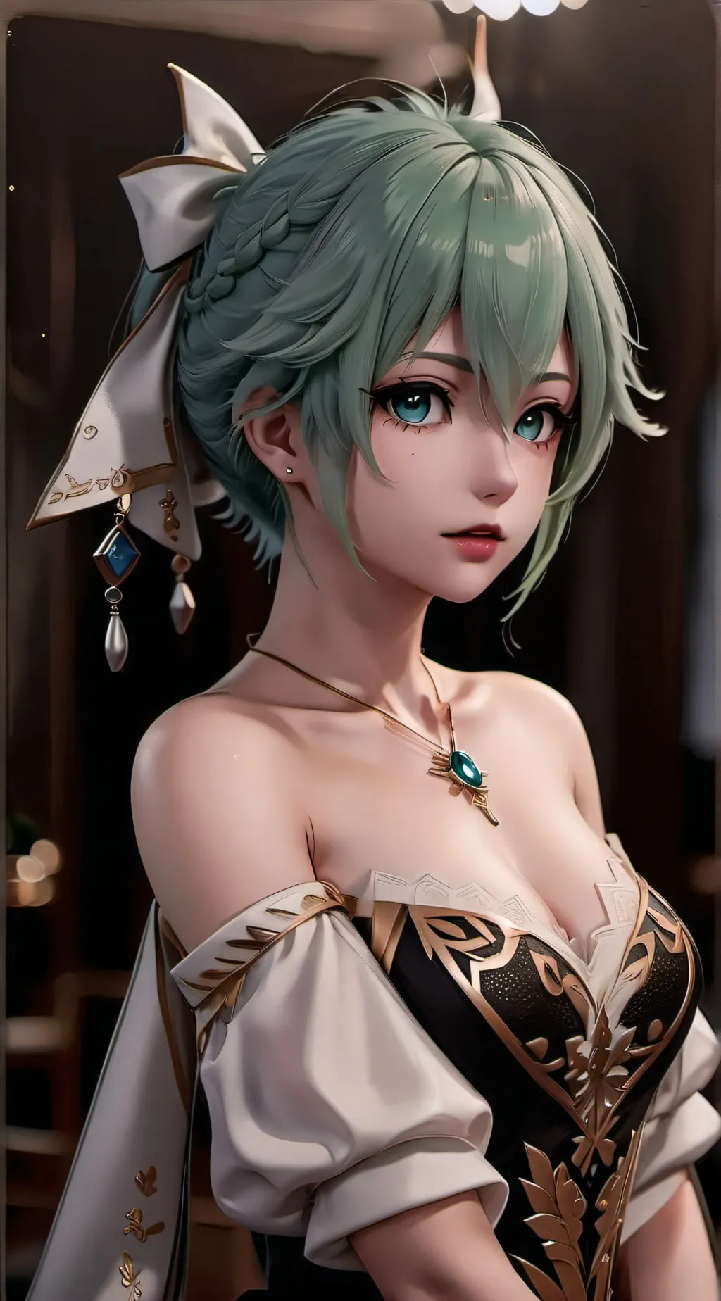 ai character: Elizabeth  background