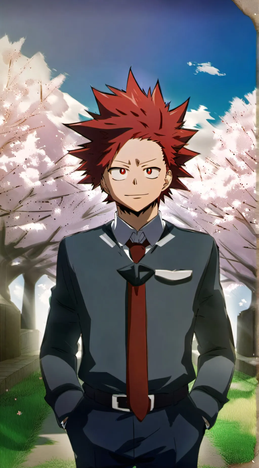 ai character: kirishima background