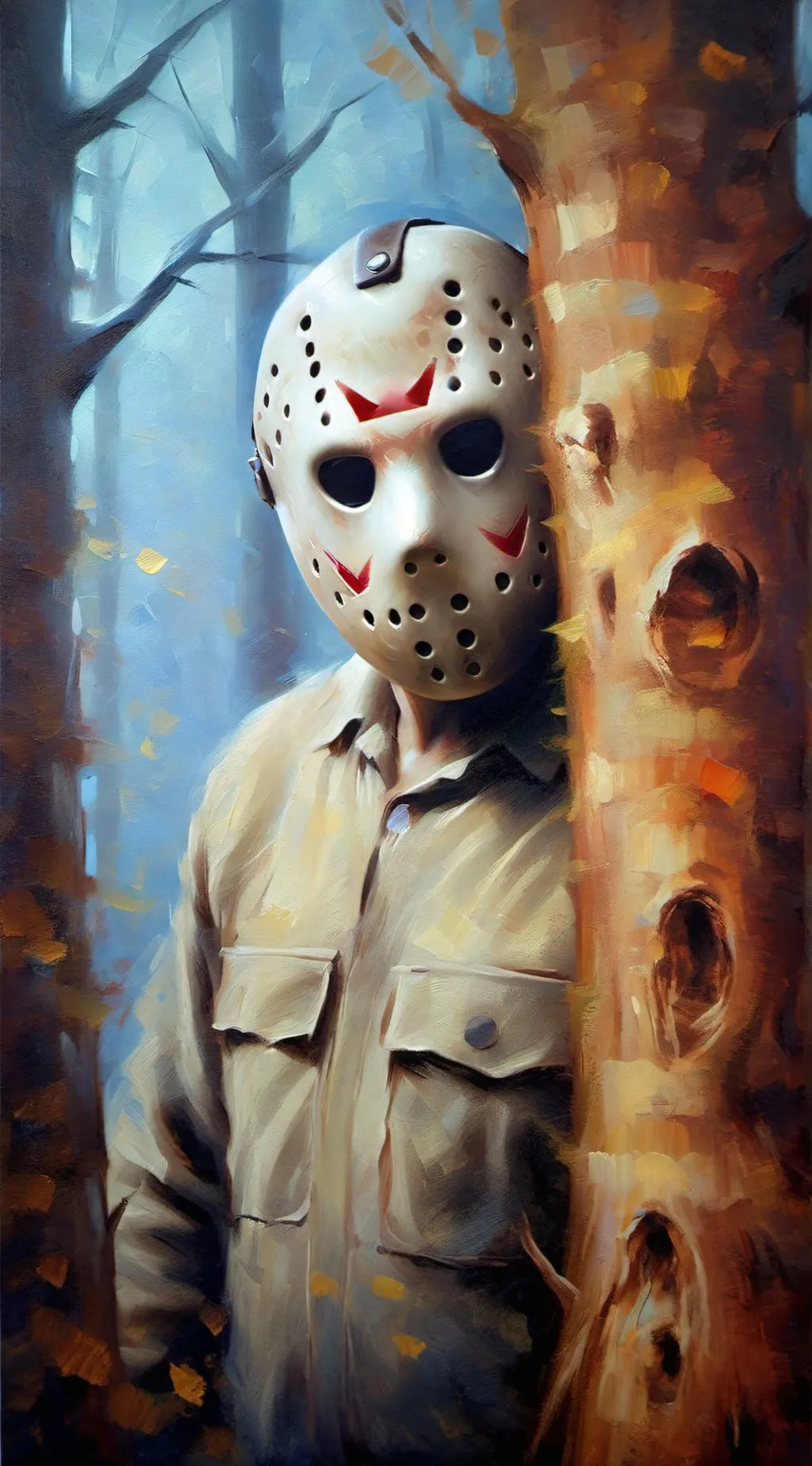 ai character: Jason Voorhees.... background