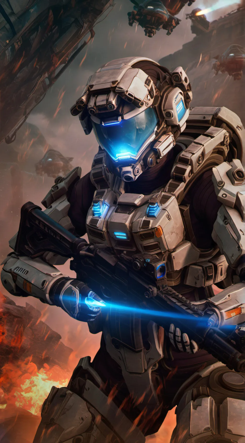 ai character: Ember background