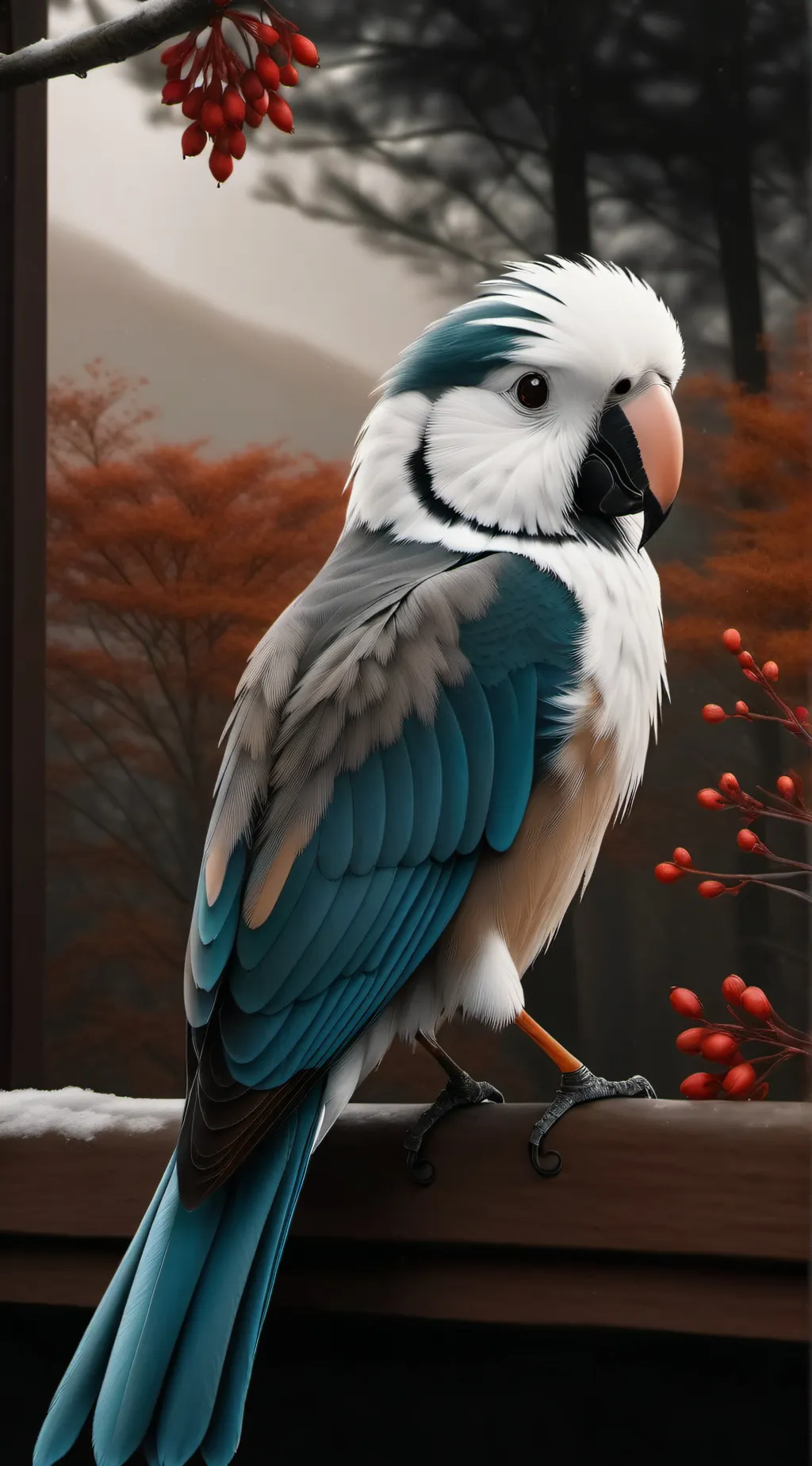 ai character: Duck background