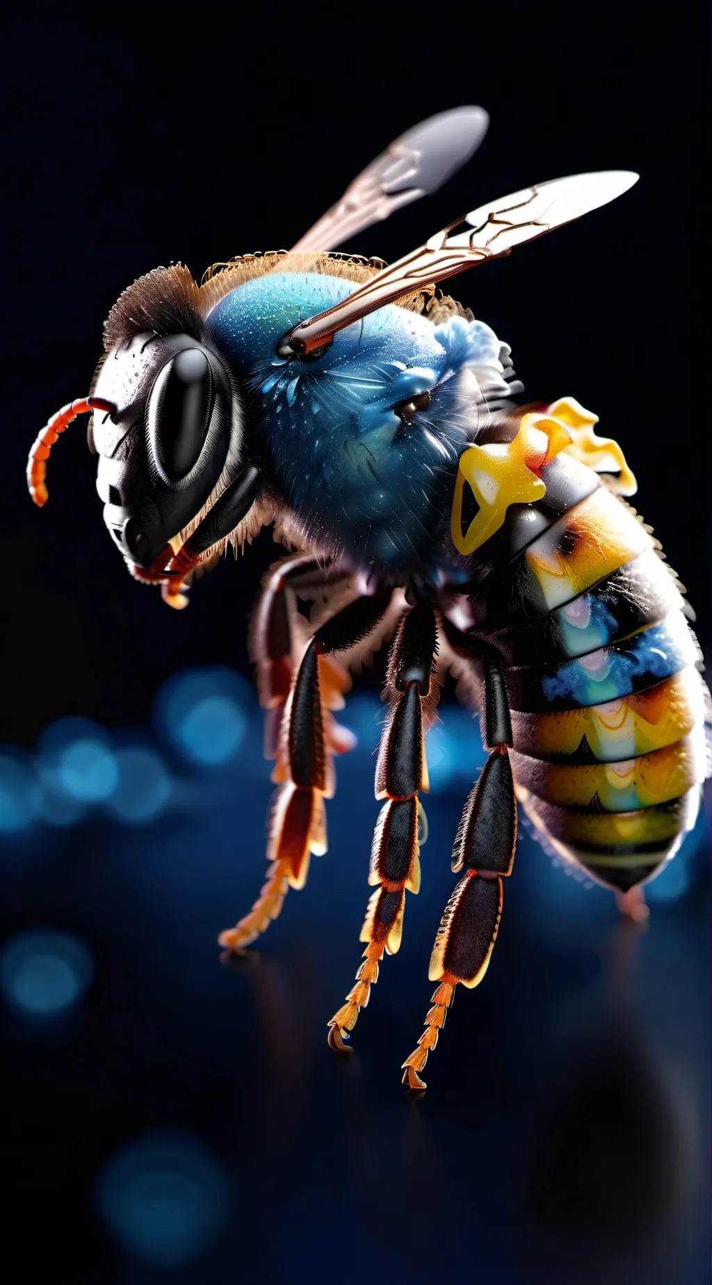 ai character: Barry Bee Benson background