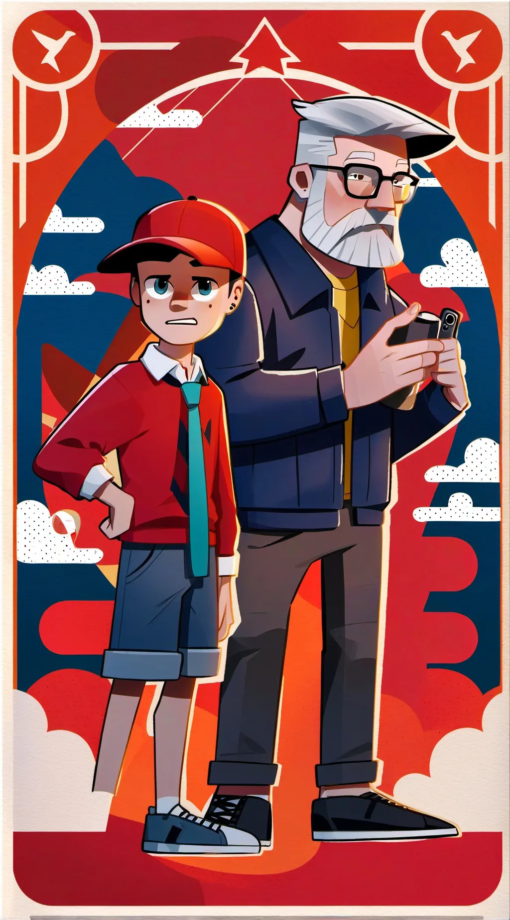 ai character: Mikeon background