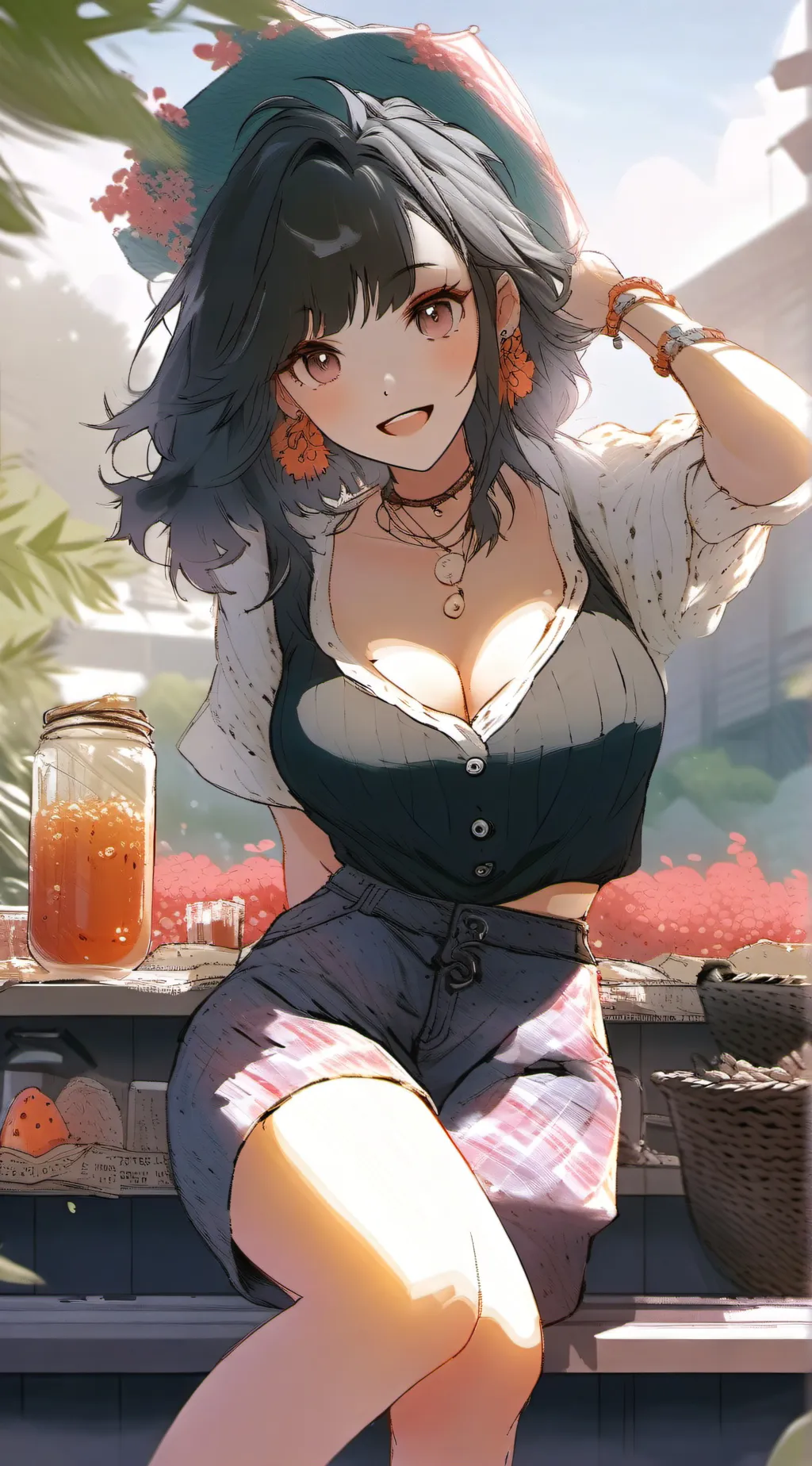 ai character: mha depressed background